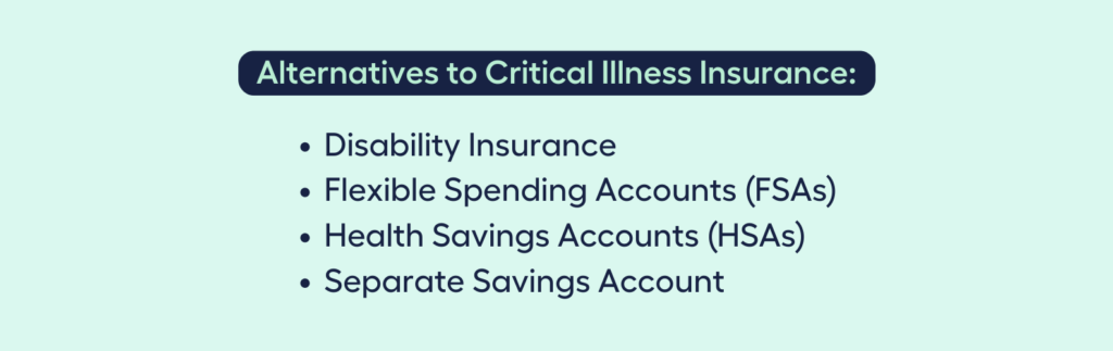 Critical Illness Insurance Alternatives