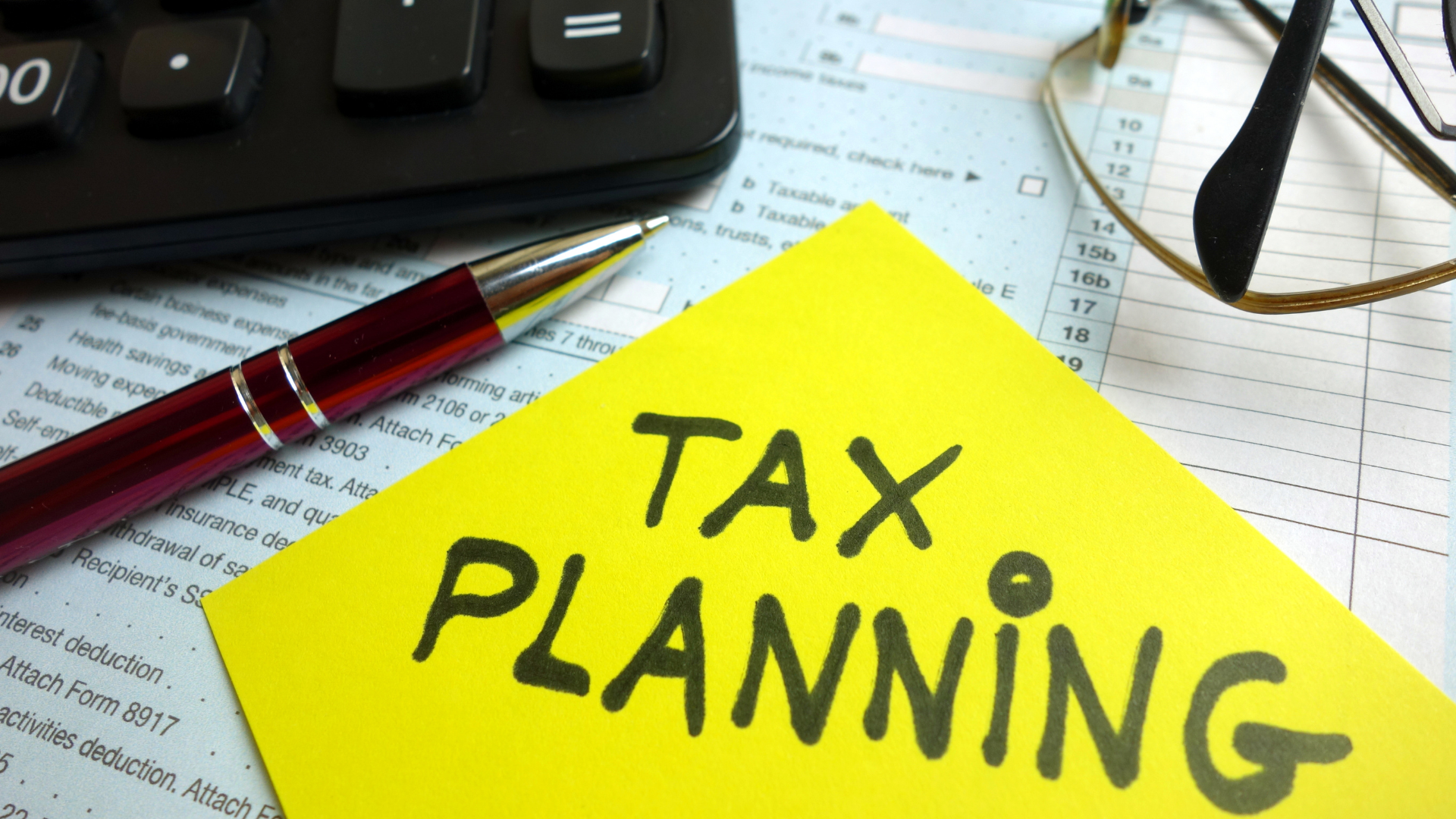 The Importance of Tax Planning