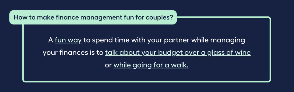 How to make finance management fun for couples