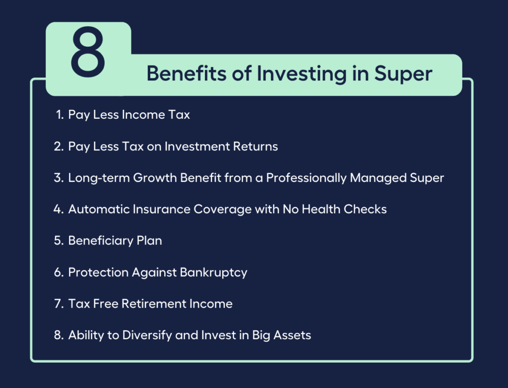 8 Benefits of Investing in Super
