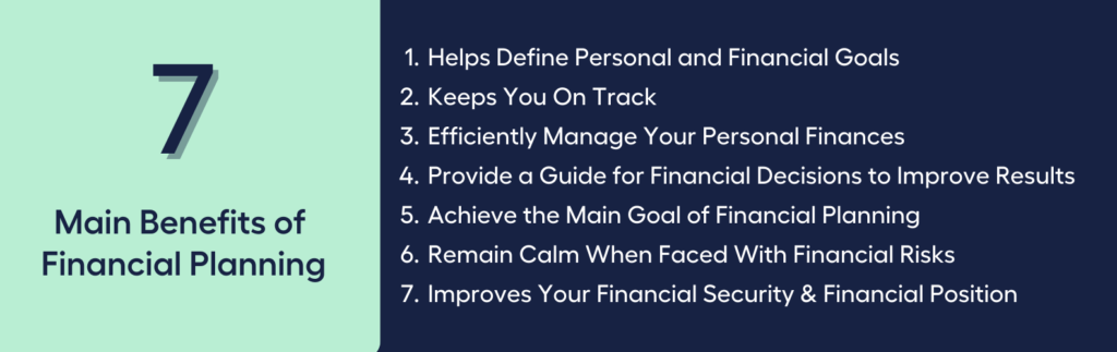 7 Main Benefits of Financial Planning7 Main Benefits of Financial Planning