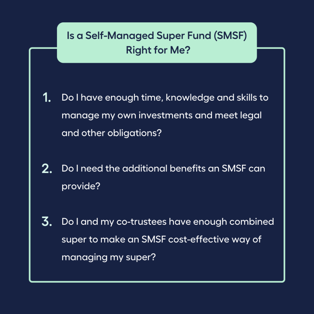 Is SMSF Right for Me
