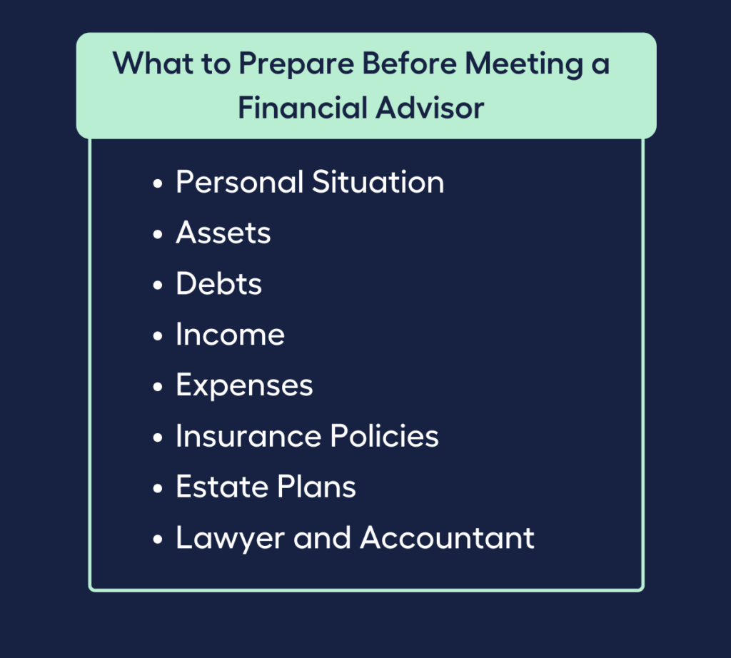 What to Prepare Before Meeting a Financial Advisor