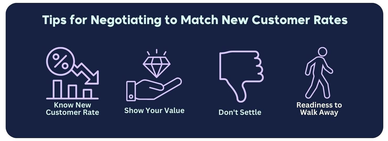 Key Points When Negotiating to Match New Customer Rates