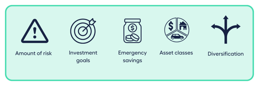 Factors to consider in investment decisions